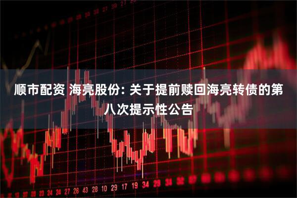 顺市配资 海亮股份: 关于提前赎回海亮转债的第八次提示性公告